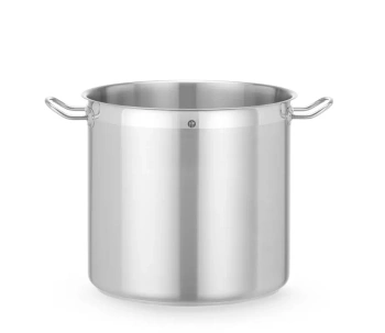 Casserole haute en acier inoxydable sans couvercle, Profi Line, 24 l, diamètre 32 cm, hauteur 30 cm | HENDI 830574