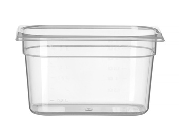 Récipient GN 1/4 prof. 15 cm Profi Line en polypropylène | HENDI 880319