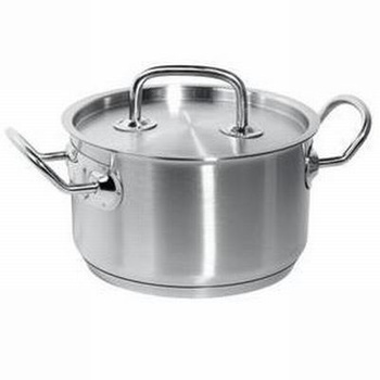 Casserole moyenne en acier inoxydable - cap. 3,5 l Kitchen Line | HENDI 836200