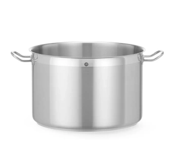 Casserole moyenne en acier inoxydable Profi Line, 23,2 l, diamètre 36 cm, hauteur 23 cm | HENDI 830390