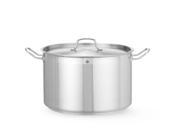 Casserole moyenne en acier inoxydable - capacité 23,5 l Profi Line | HENDI 831700