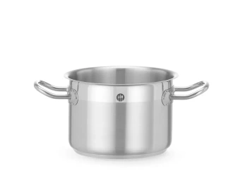 Casserole moyenne en acier inoxydable Profi Line, capacité 2,1 l, diamètre 16 cm, hauteur 11 cm | HENDI 830307