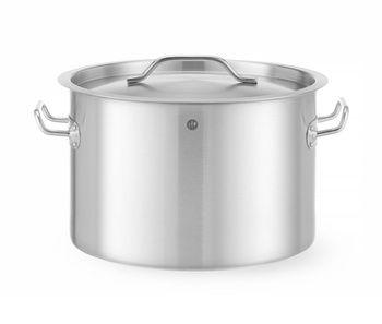 Casserole moyenne en acier inoxydable - capacité 24 L BUDGET | HENDI 832844
