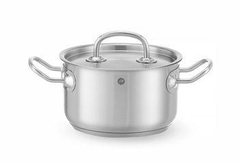 Casserole moyenne en acier inoxydable - capacité 1,7 l Kitchen Line | HENDI 836101