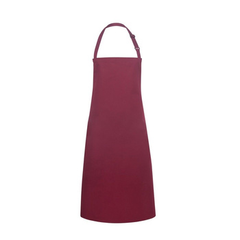 Tablier de cuisine Basic 75 x 90 cm avec boucle bordeaux | KARLOWSKY BLS 4-4-Stck