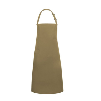 Tablier de cuisine Basic 75 x 90 cm avec boucle couleur camel | KARLOWSKY BLS 4-88-Stck