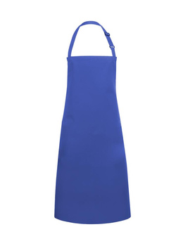 Tablier imperméable Basic à bretelles avec boucle 72 x 86 cm bleu | KARLOWSKY BLS 7-6-Stck