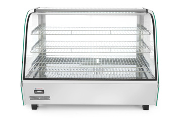 Vitrine chauffante réglable 160 l, 1,5 kW, 230 V | HENDI 233733