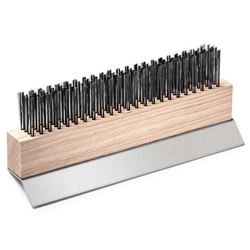 Brosse métallique pour le nettoyage de four à pizza | FORGAST FG02623