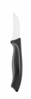 Couteau à éplucher noir, courbé | HENDI 842447