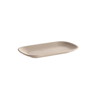Plateau NERO GN 1/4 en mélamine, beige, 26,5x16,2x2,5 cm | APS 85421