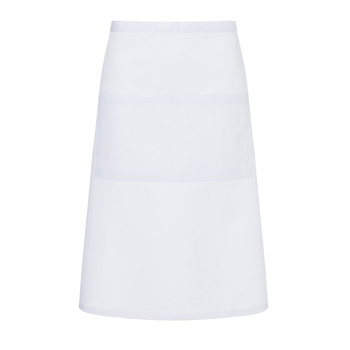 Tablier de serveur basic avec poche blanc | KARLOWSKY BBSS 3-3-Stck