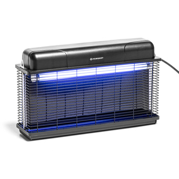 Lampe anti-insectes avec plaque adhésive 2x15 W, 150 m² | FORGAST FG12110