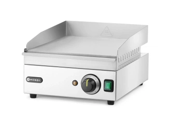 Plaque de grill électrique Kitchen Line, lisse, 2 kW, 230 V | HENDI 154922