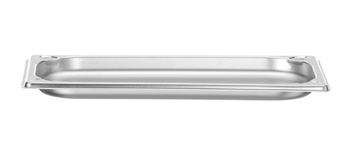 Récipient GN 1/3 prof. 2 cm en acier inoxydable KITCHEN LINE | HENDI 806401