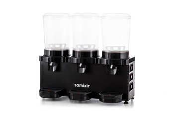 Refroidisseur de boissons, distributeur de boissons 3 x 10 L Panoramic | SAMIXIR MMM30.AB_R290