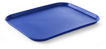 Plateau en polypropylène bleu 35x45 cm | HENDI 878828