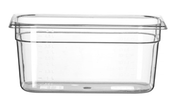 Bac GN 1/3 prof. 15 cm en polycarbonate | HENDI 861516
