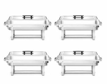 Réchaud pour pâte - lot de 4 pièces, GN 1/1, 575x352x(H)296mm | HENDI 238837