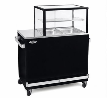 Base pour vitrine chauffante BMV 20 N, 106x61,5x92 cm, noire | ROLLER GRILL MS 20 N