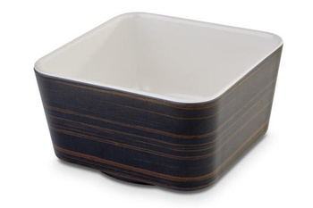 Bol APS PLUS, mélamine, beige clair, brun, 13x13x7 cm, 600 ml | APS 15215