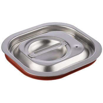 Couvercle en acier avec joint pour GN 1/6 | APS 80027