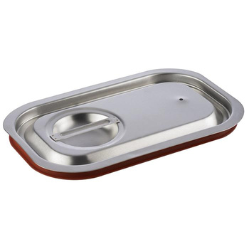 Couvercle en acier avec joint pour GN 1/4 | APS 80026