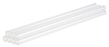 Set de pailles à boire en verre, 21 cm, 7 pièces | APS 93390