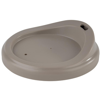 Couvercle pour gobelets réutilisables TO GO, brun, 8,5x2,5 cm | APS 66915