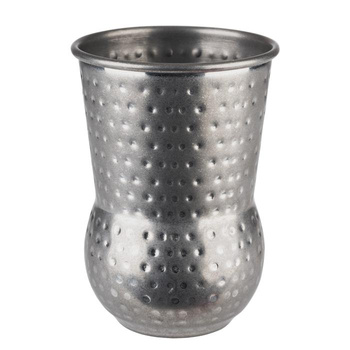 Mug JULEP, acier vintage martelé, 8x11,5 cm, 400 ml | APS 93338