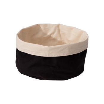 Sac à pain, noir, beige clair, 20x15x10 cm | APS 30361