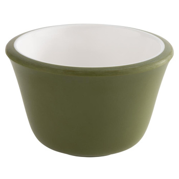Coupelles à dips, blanc et vert, lot de 6 pièces, MINI, 6x4 cm, 40 ml | APS 85241