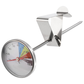 Thermomètre pour lait et thé, avec clip et graduation | APS 10355