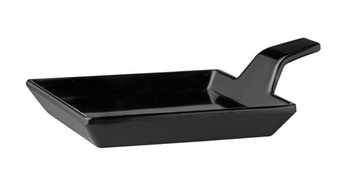 Bol pour amuse-bouche FLYING BUFFET, mélamine, noir, 12x9,5x3 cm | APS 83879