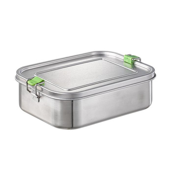 Boîte à lunch LUNCHBUDDY, acier inoxydable, 22.5x16.5x6.5 cm, 1.4 l | APS 66902