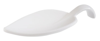 Bol à apéritif LEAF, mélamine, blanc, 10x4,5x1 cm | APS 83887