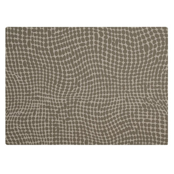 Set de table VELMA, silicone, marron, 45x33x0,1 cm | APS 60591
