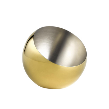 Bol SPHERE, mélamine, couleur or, 16x15 cm, 800 ml | APS 40773