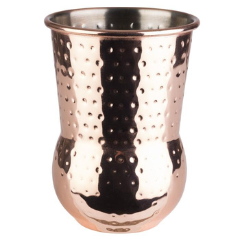 Tasse JULEP, couleur cuivre martelé, 8x11,5 cm, 400 ml | APS 93337