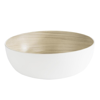 Bol FRIDA, mélamine, blanc - beige, 30x9,5 cm, 4,7 l | APS 84934