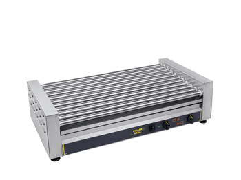 Gril à saucisses à rouleaux, 11 rouleaux, 75 cm, 1,6 kW, 230 V | ROLLER GRILL RG RG 100 B