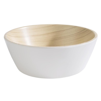 Bol FRIDA, mélamine, blanc - beige, 15x5,5 cm, 440 ml | APS 84607