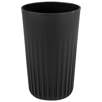 Gobelet réutilisable TO GO, haut, noir, 8.5x13.5 cm, 400 ml | APS 66913