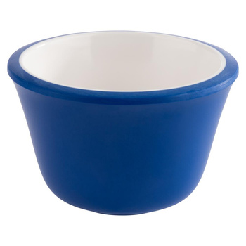 Coupelles à dips, blanc et bleu, ensemble de 6 pièces, MINI, 6x4 cm, 40 ml | APS 85243