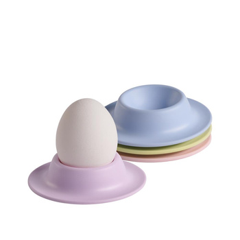 Assiette à œuf EGGY, en mélamine, lot de 4 pièces de couleurs assorties | APS 85298