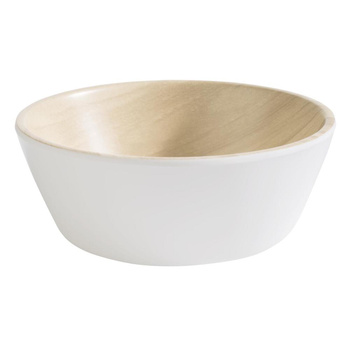 Bol FRIDA, mélamine, blanc - beige, 12,5x4,5 cm, 250 ml | APS 84605