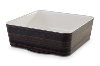 Bol APS PLUS, mélamine, beige clair, marron, 20x20x7 cm, 1,5 l | APS 15216