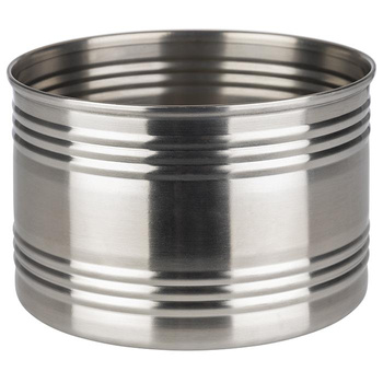Bol de service SNACKCAN, acier inoxydable, 12x8 cm | APS 40659