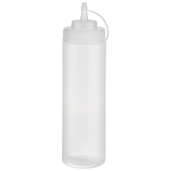 Distributeur pour sauces froides avec bouchon, transparent, lot de 6 pièces, 760 ml | APS 93256