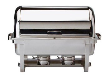 Réchaud de table avec couvercle roll-top, MAESTRO, GN 1/1, 9 l | APS 12300